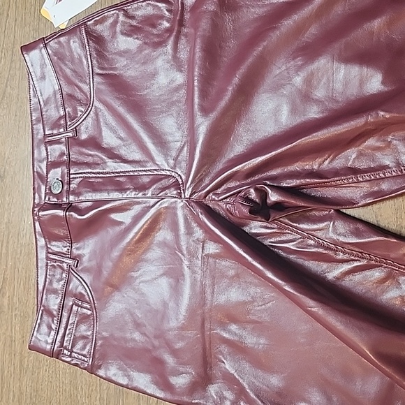 Joie Faux Leather Pant - Picture 5 of 10